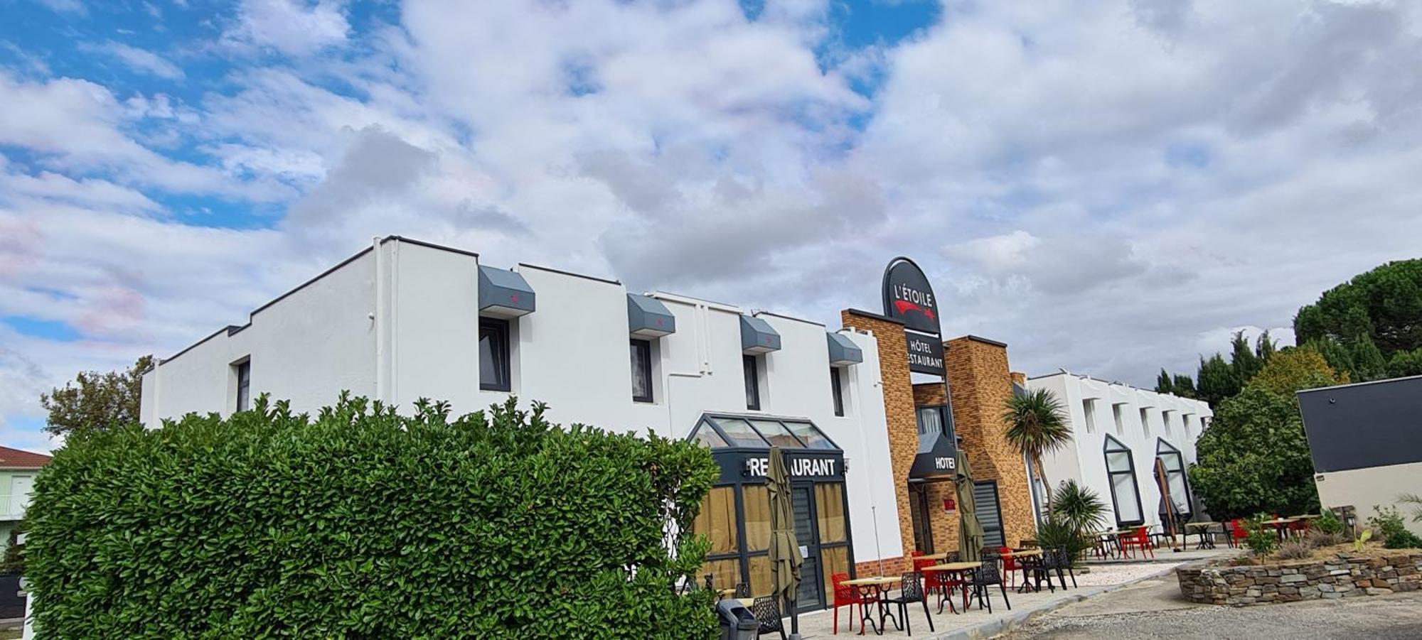 Hotel L'Etoile Aeroport - A61 Carcassonne Eksteriør billede